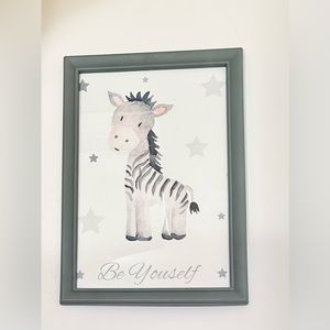 🥉 Baby Safari Nursery Wall Decor  Animal Wall Art  Set of 6  Canvas A4 Prints